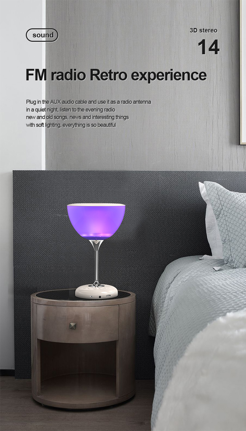JY-35 desk lamp sound system